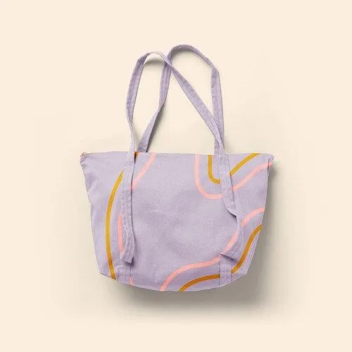 Weekender Yoga Tote - Colored Canvas view 2