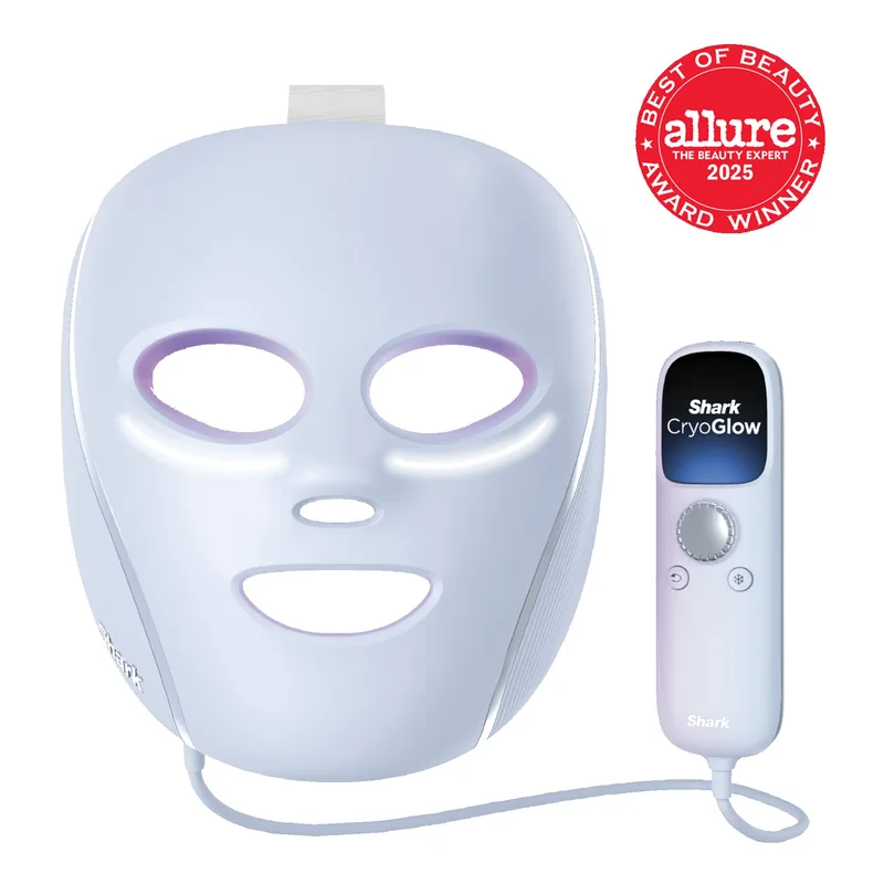 Shark CryoGlow LED Face Mask - Blue Frost