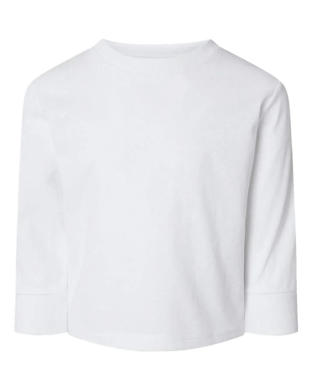 Rabbit Skins® Toddler Long Sleeve Cotton Jersey Tee view 3