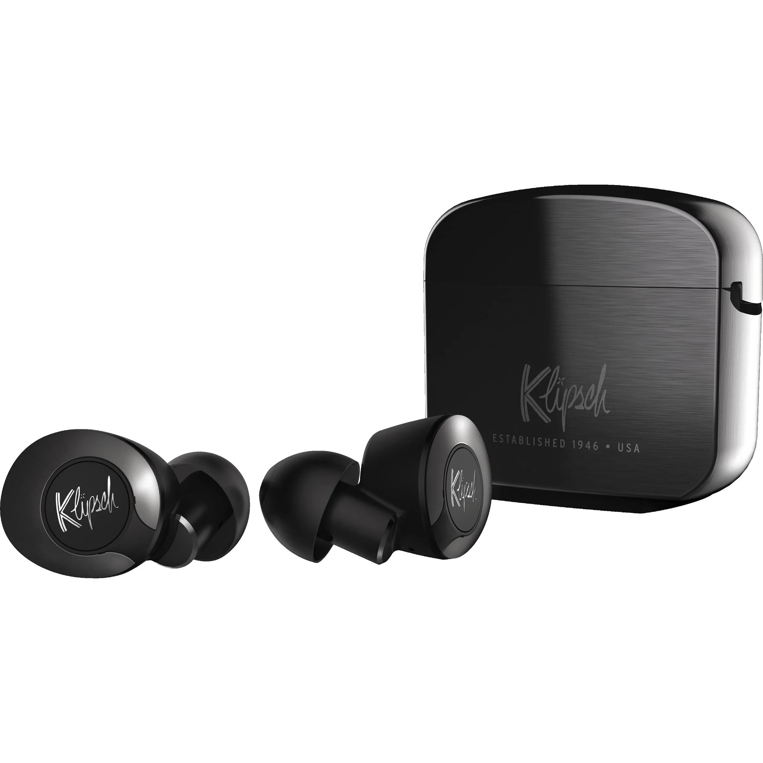 Klipsch - T5 Ii True Wireless Anc Earphones In Gunmetal