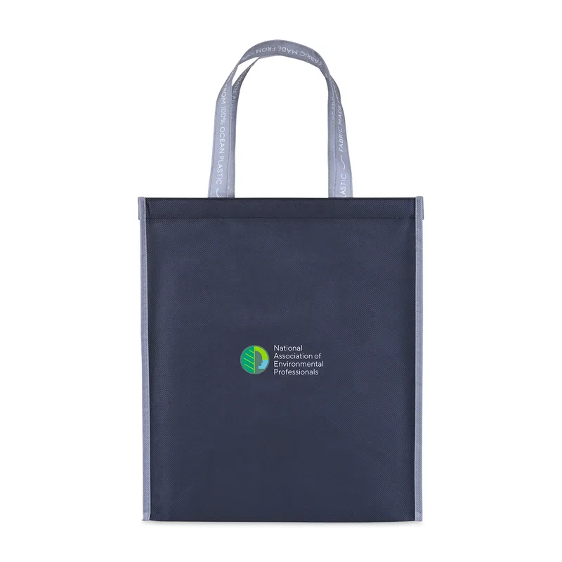 Out of the Ocean® Reusable Large Shopper with Click N' Stay® - Black