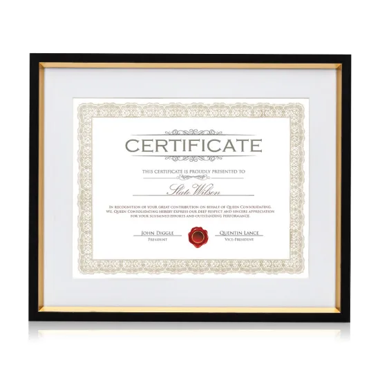 Luxor Certificate Frame