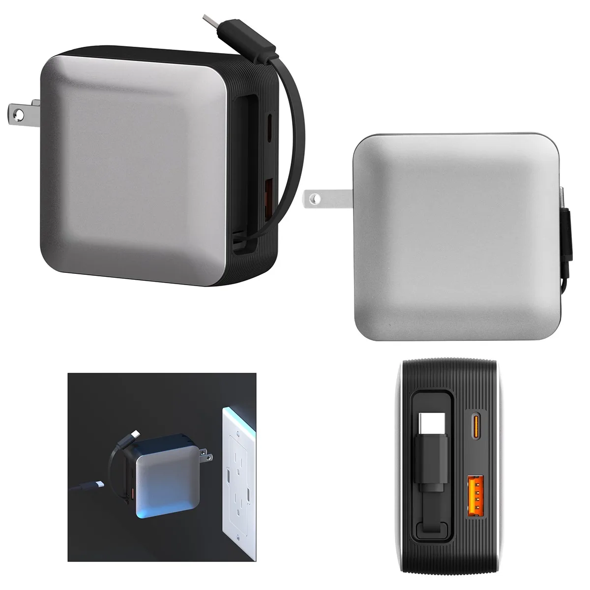 65w Phonesuit® Novo Wall Charger Pro view 3