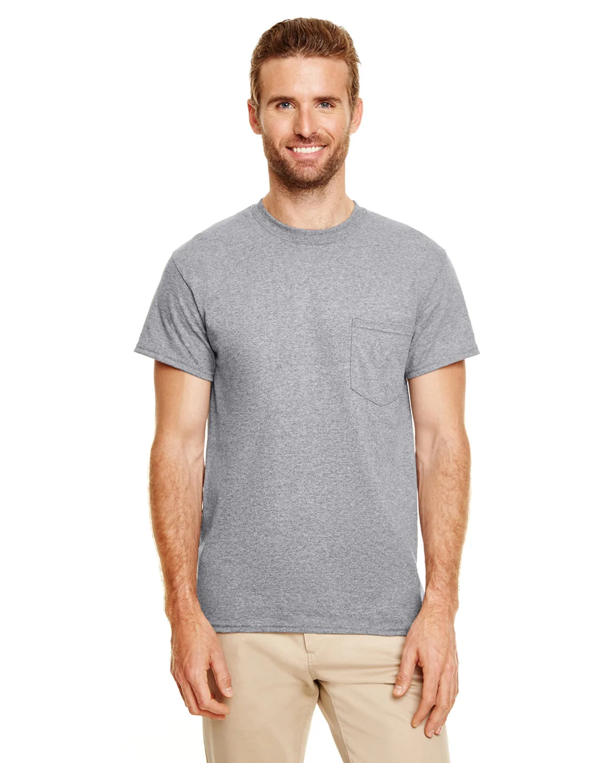 Gildan Adult Pocket T-Shirt view 4