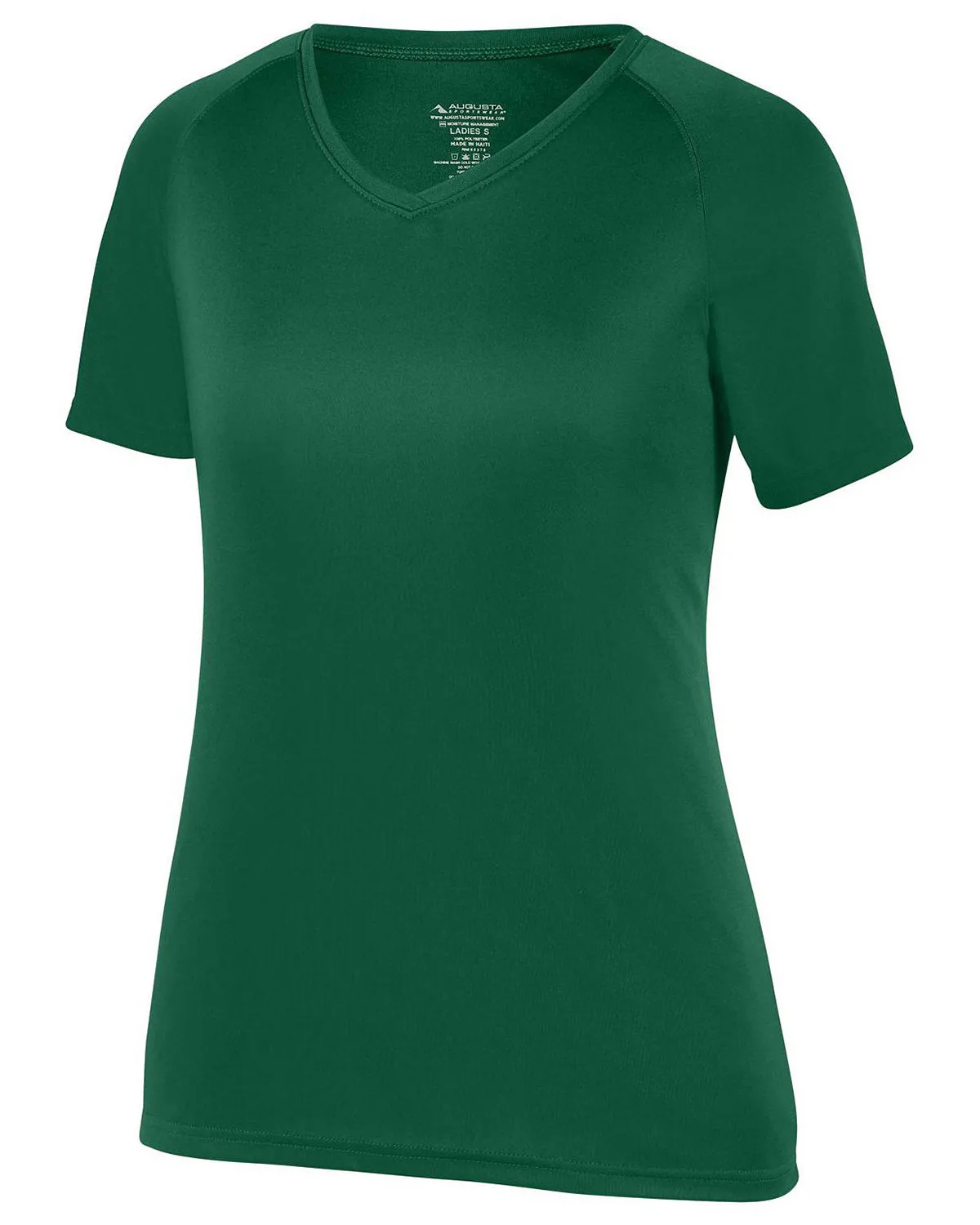 Augusta Girls' True Hue Technology™ Attain Wicking Training T-Shirt view 3