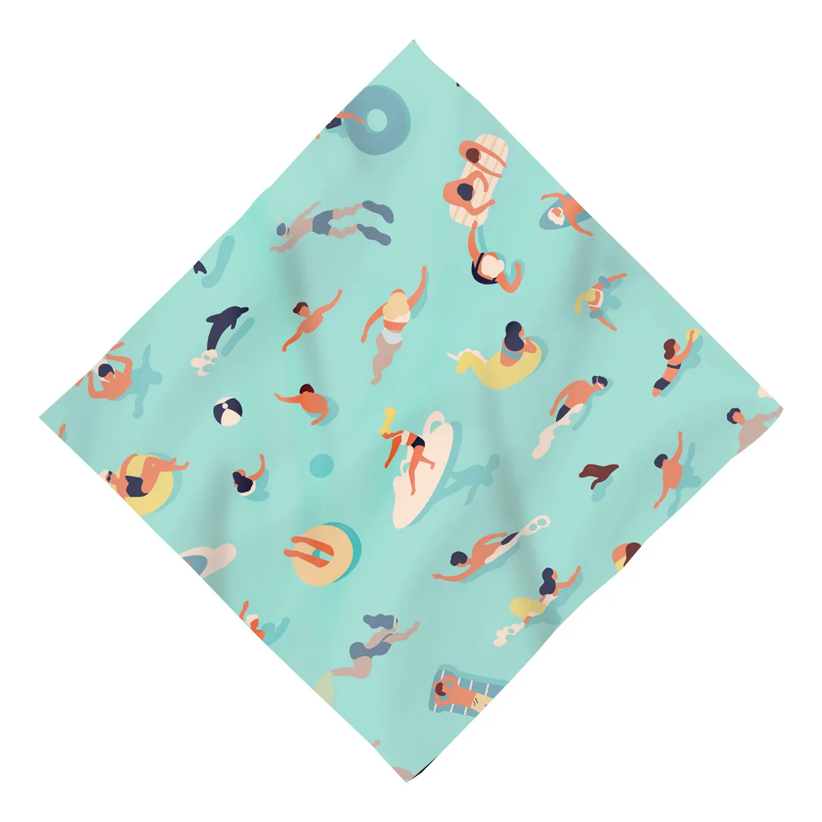 16" X 16" Full Color Dog Bandana
