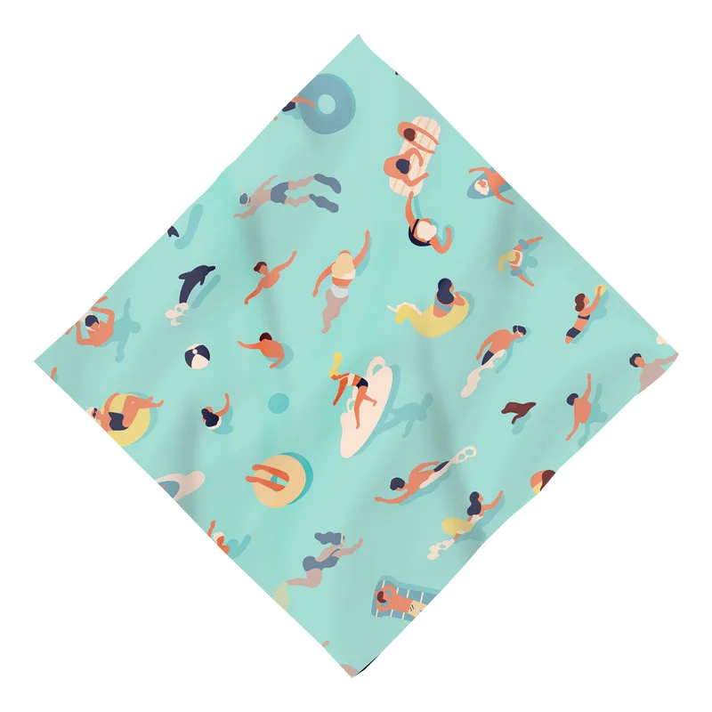 16" X 16" Full Color Dog Bandana