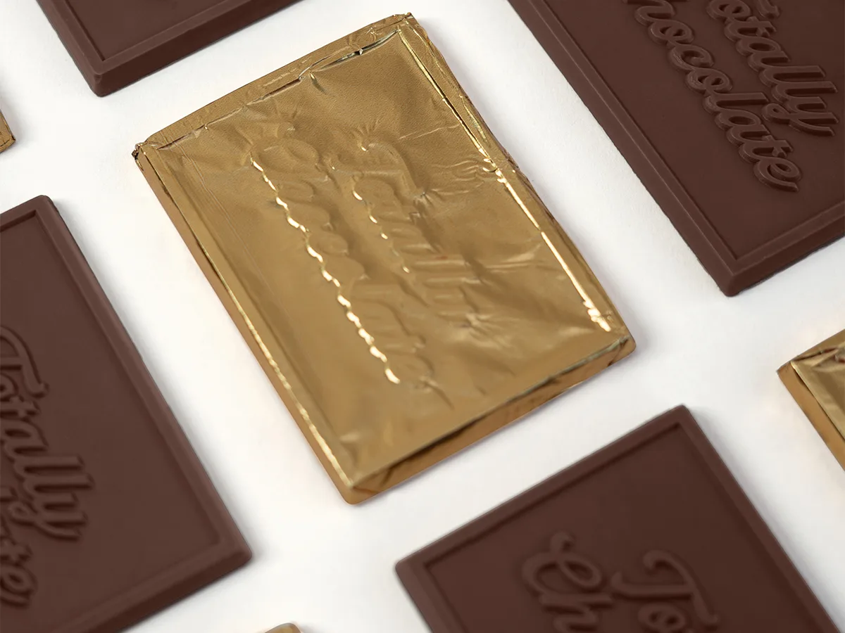 Chocolate Storyteller with 3 Custom Engraved Chocolate Bars view 5