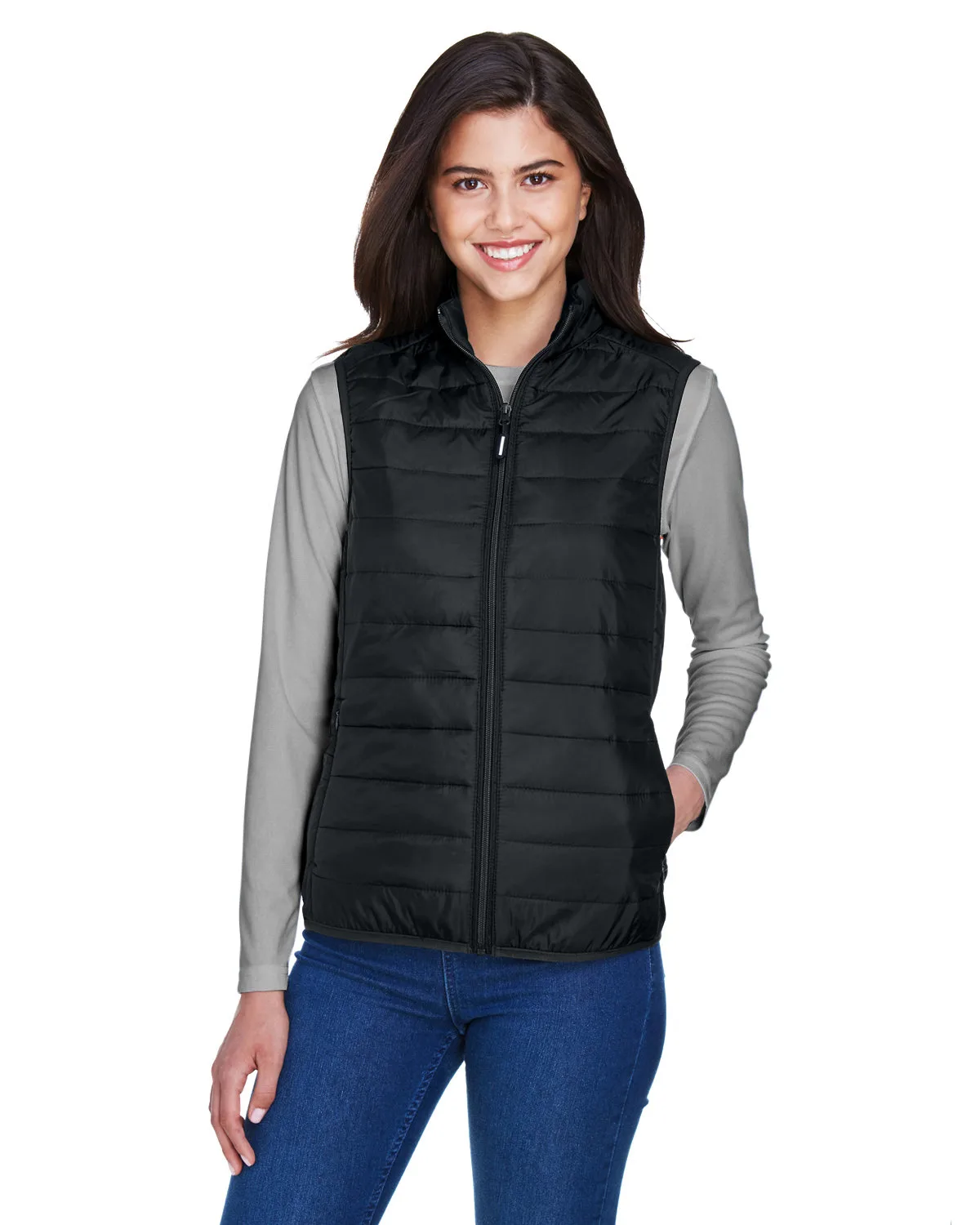 CORE365™ Women's Prevail Packable Puffer Vest