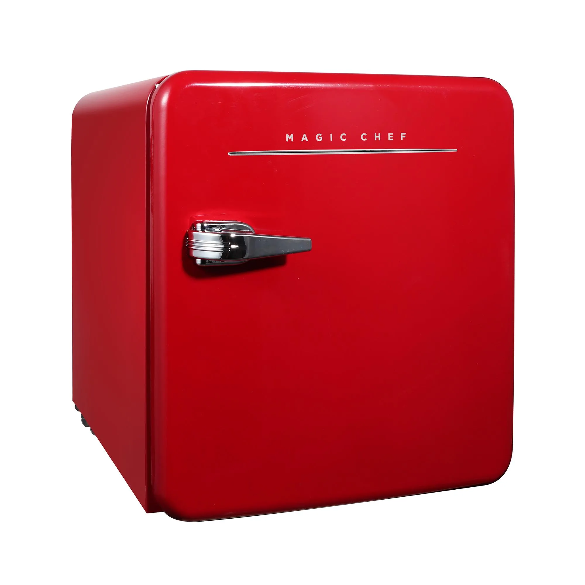 Magic Chef 1.6 Cu. Ft. Refrigerator, Manual Defrost, Retro - Red