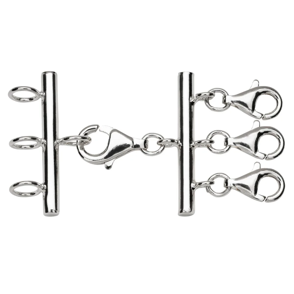 Jilco Inc 3 Necklace Layering Tool - Sterling Silver
