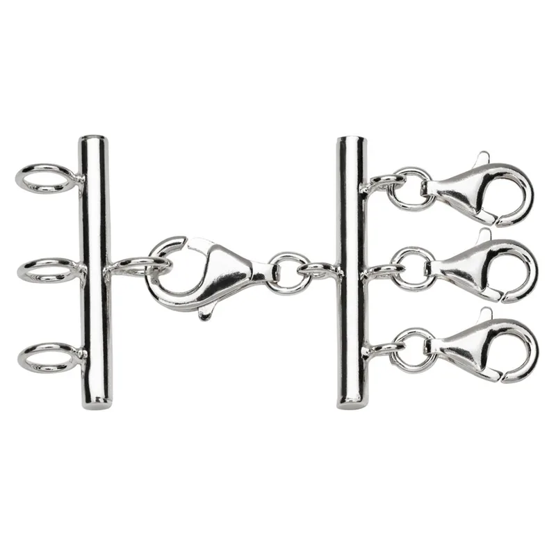 Jilco Inc 3 Necklace Layering Tool - Sterling Silver