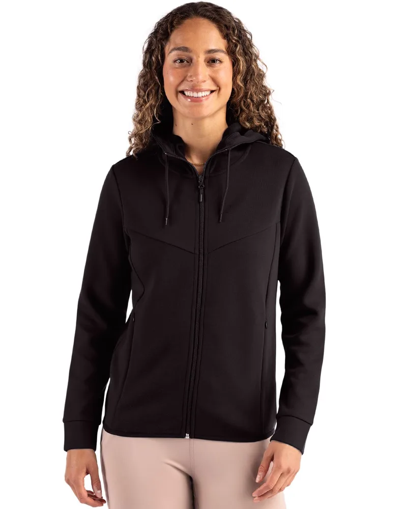 Clique Haven Recycled Womens Full Zip Hooded Sweatshirt