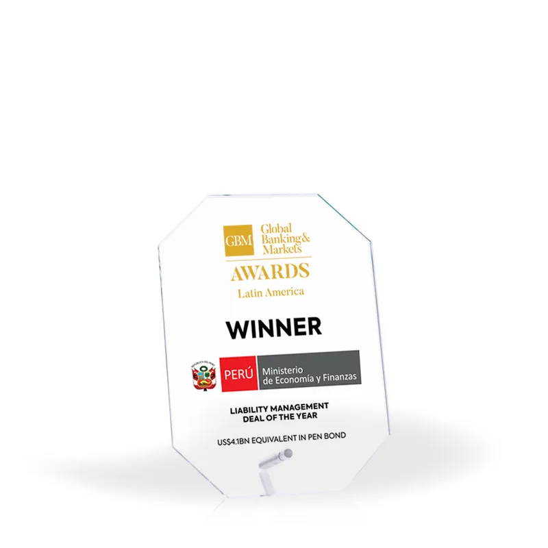 Geo Clear Glass Award