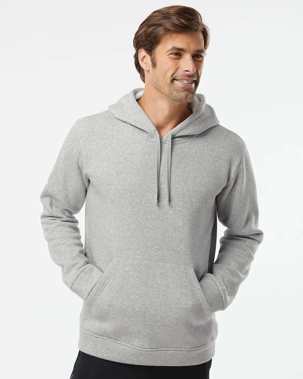 Adidas® Fleece Hooded Sweatshirt view 5