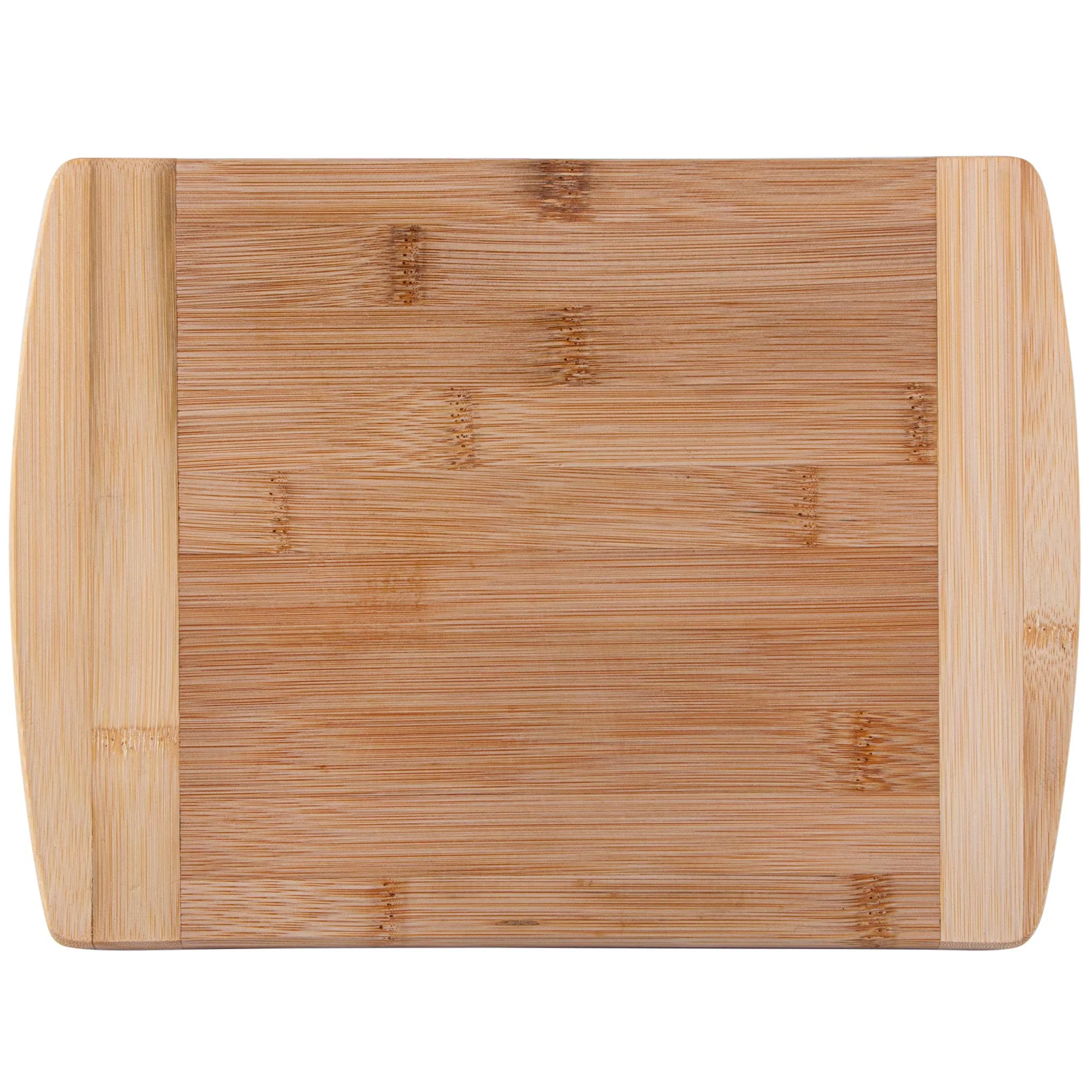 The Brisbane 11-Inch Two-Tone Deluxe Bamboo Cutting Board view 2