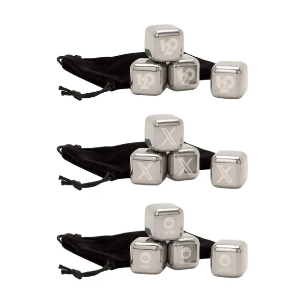 Cottonmouth Stainless Steel Ice Cubes view 2
