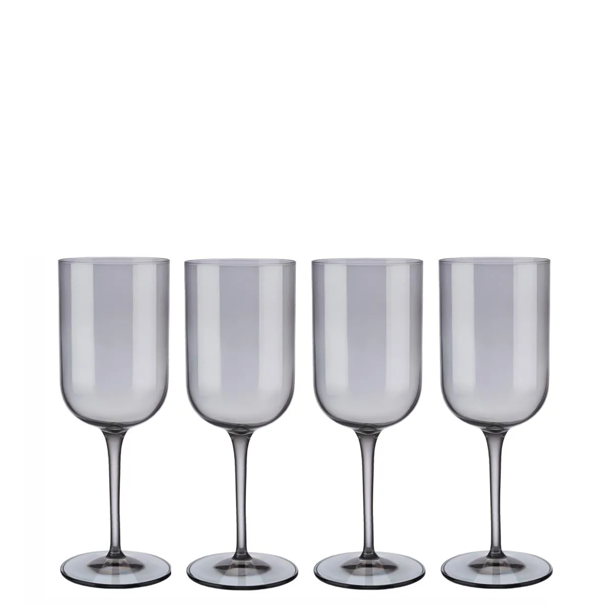 Blomus Fuum Red Wine 13.5 Oz Glasses - Set Of 4 - Smoke