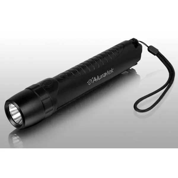 Aluratek USB Rechargeable Flashlight w/ 10,400mAh power bank