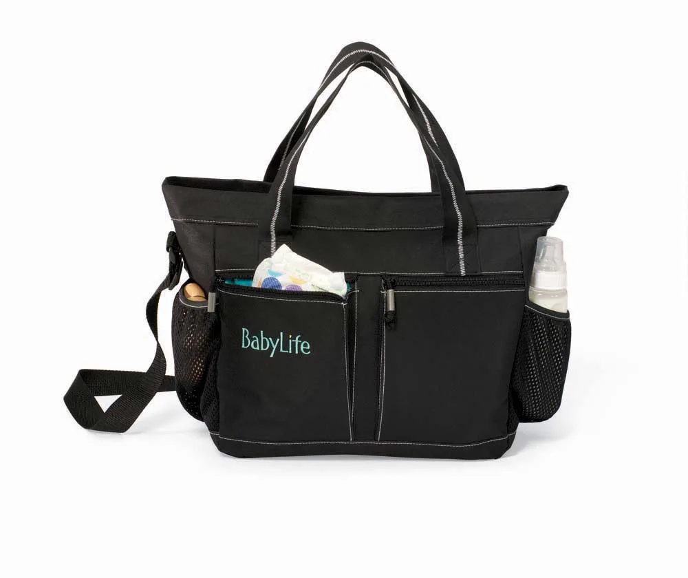 Peekaboo Diaper Kit - Black-Turquoise