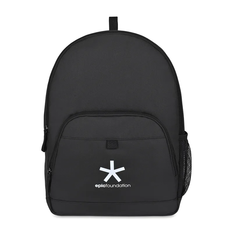 Repeat Recycled Poly Backpack - Black
