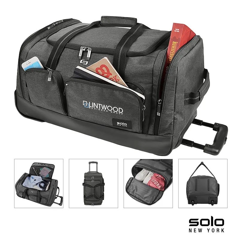 Solo New York Leroy Rolling Duffel view 2