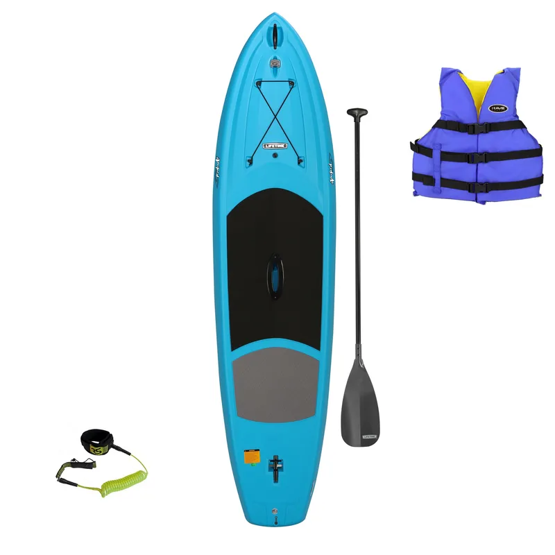 Lifetime Products Amped, 132", Glacier Blue Sup W/Paddle & Accys