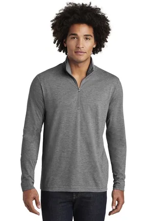 Sport-Tek ® PosiCharge ® Tri-Blend Wicking 1/4-Zip Pullover. view 3