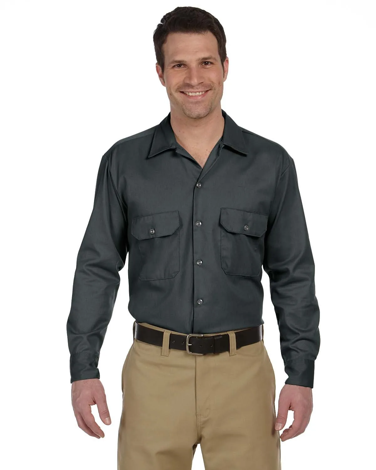 Williamson-Dickie Mfg Co Unisex Long-Sleeve Work Shirt view 3
