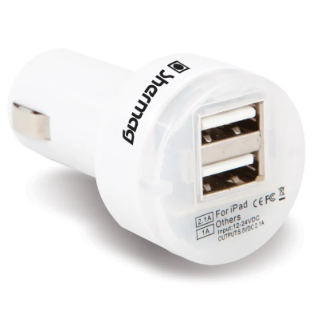 Mini 2 Port Car Charger