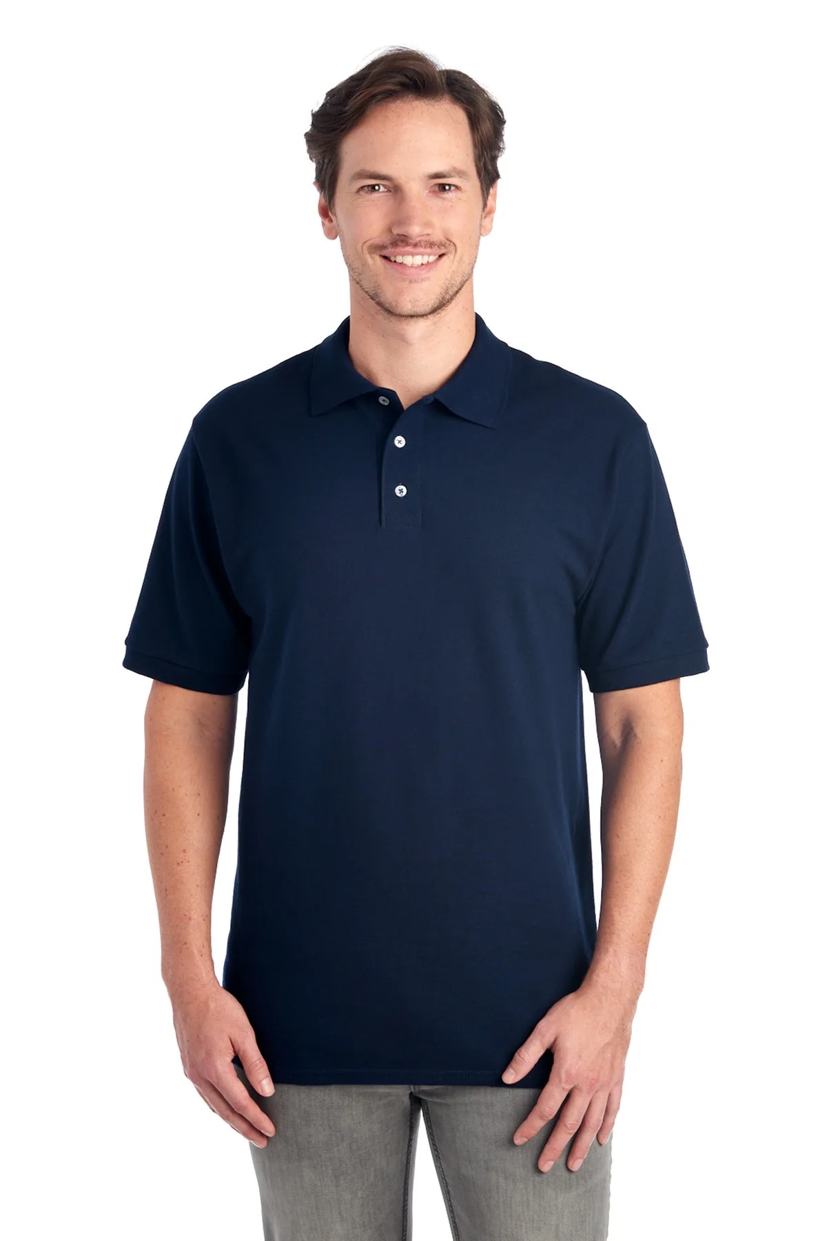 Jerzees® Unisex Premium Ring Spun Cotton Pique Sport Shirt view 4