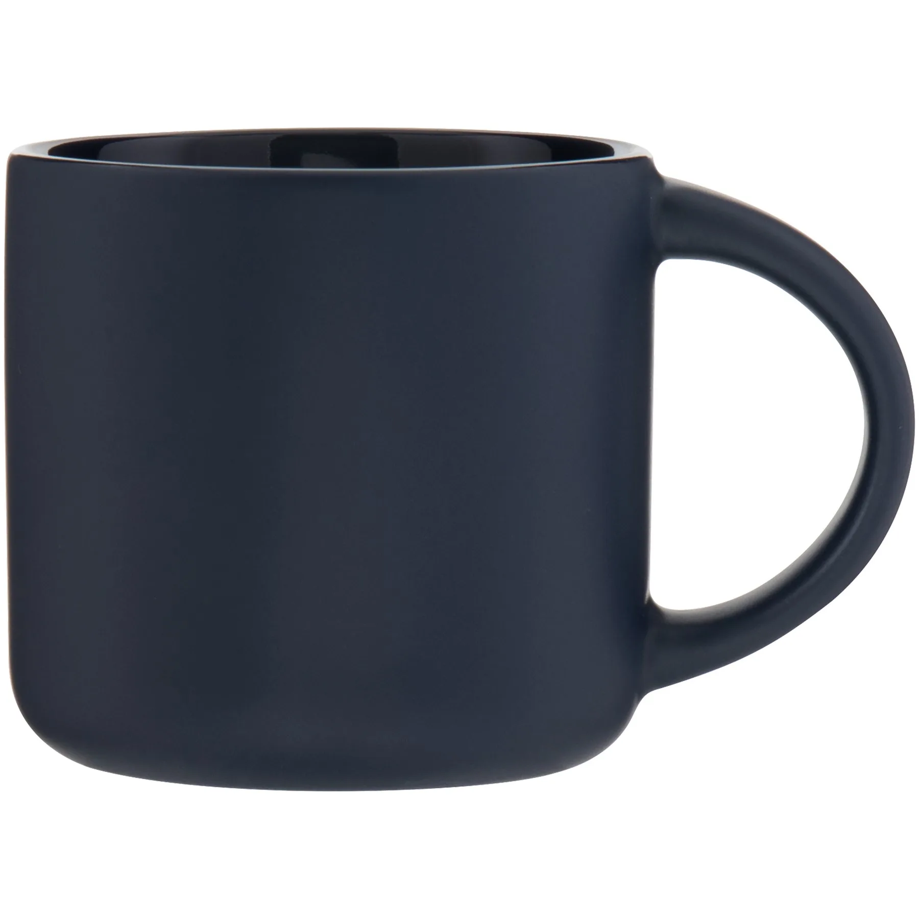 20 oz Minolo Ceramic Coffee Mug (Matte Navy) view 2