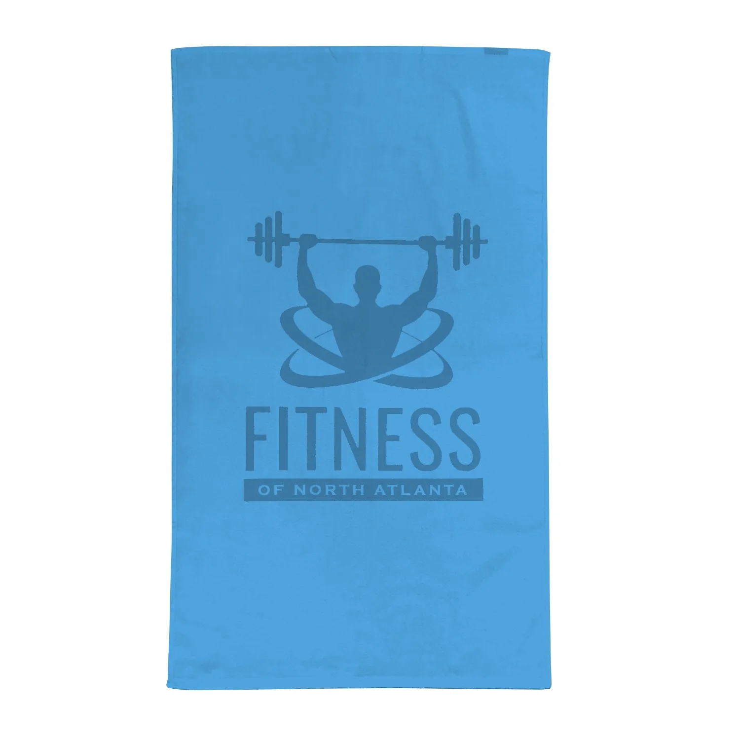 Fitness Terry Velour Towel Dobby Hem view 4