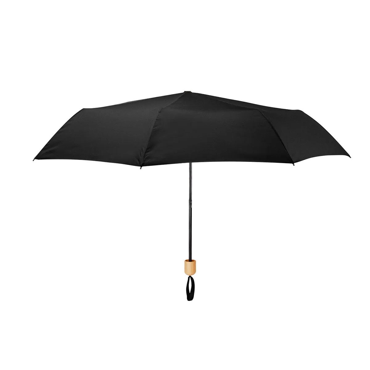 41" Arc Umbrella With 100% Rpet Canopy & Bamboo Handle view 3