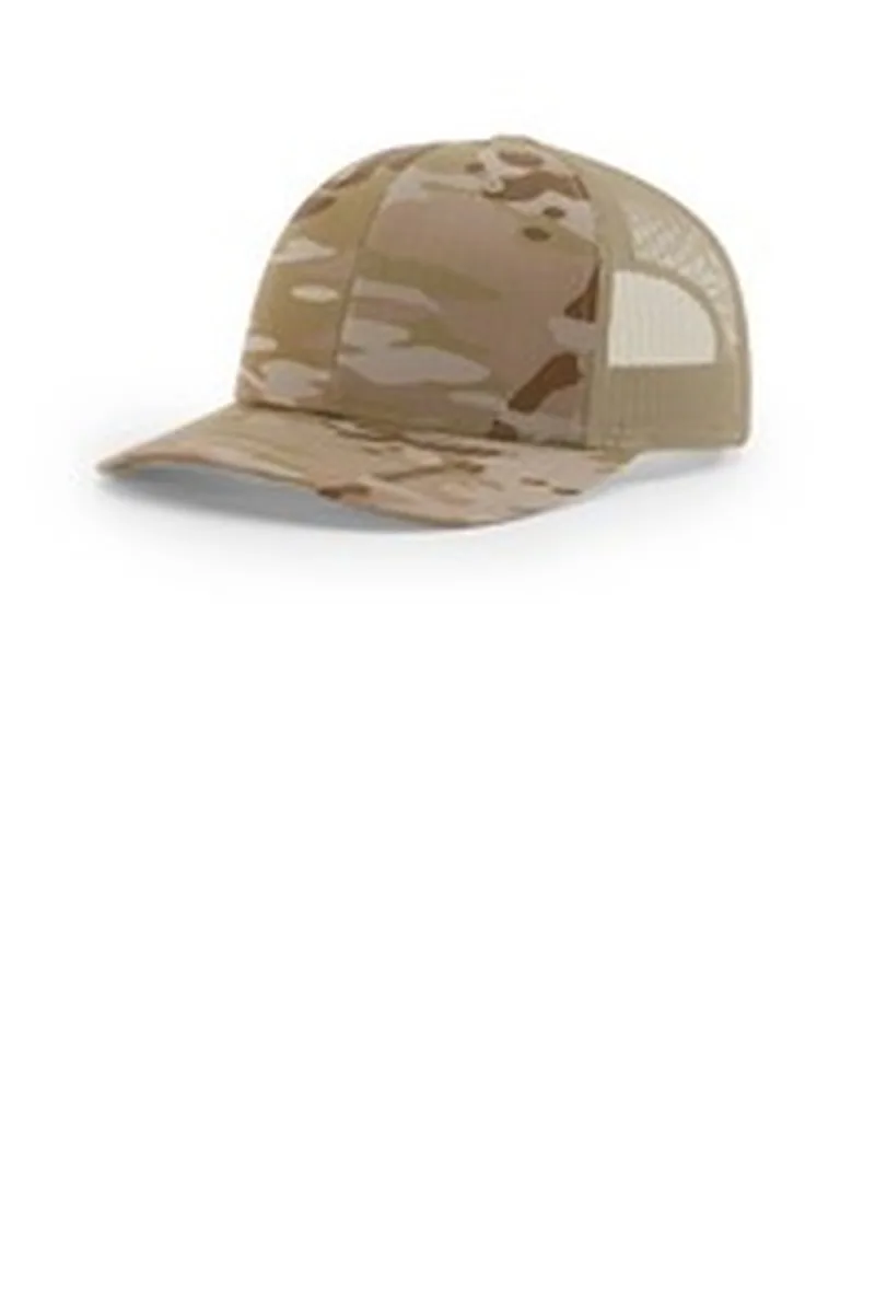 Richardson Printed Tactical Trucker Cap