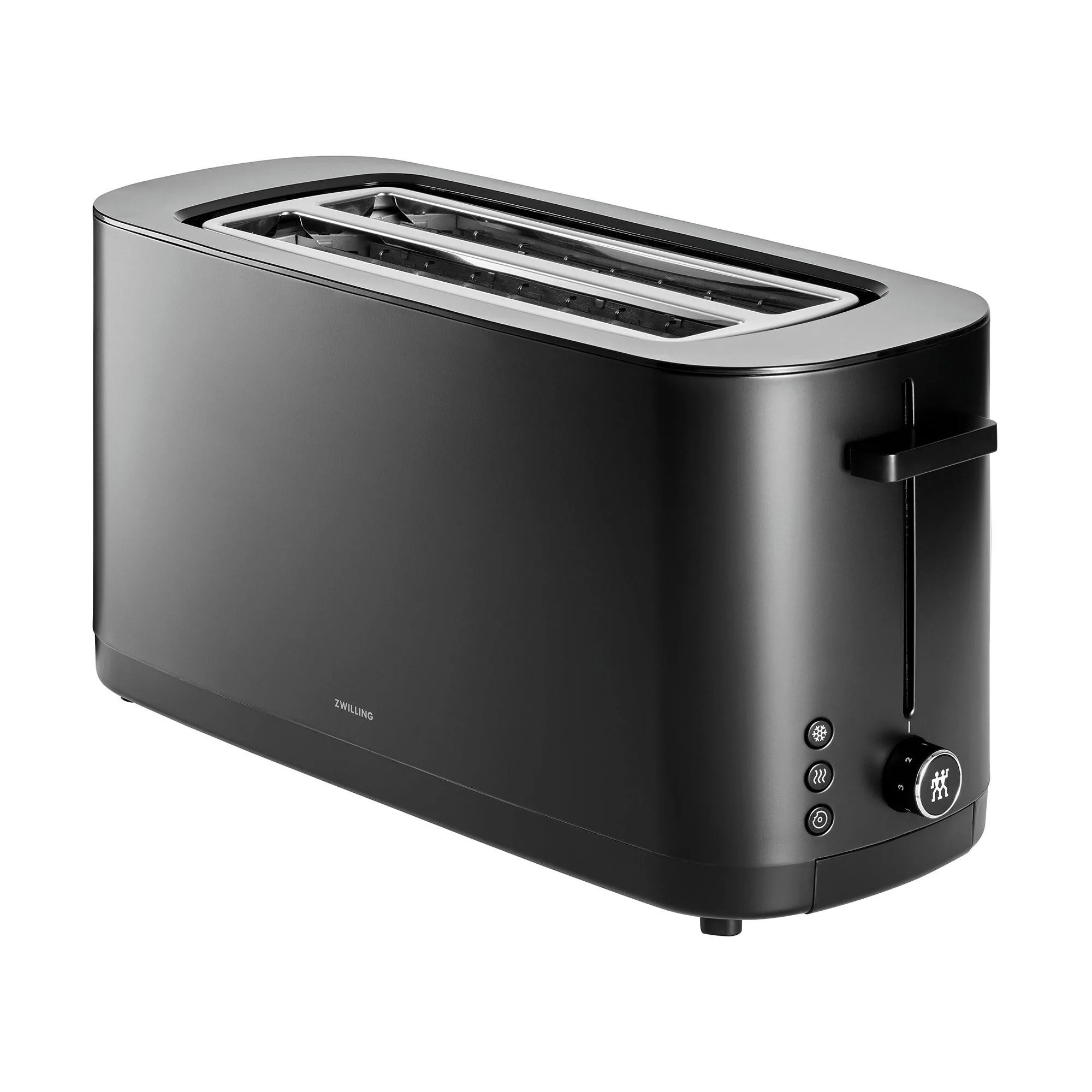 Zwilling Enfinigy Long Slot 2 Slice Toaster Black