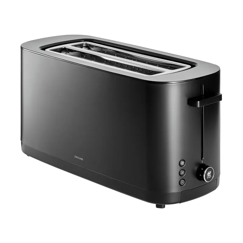 Zwilling Enfinigy Long Slot 2 Slice Toaster Black