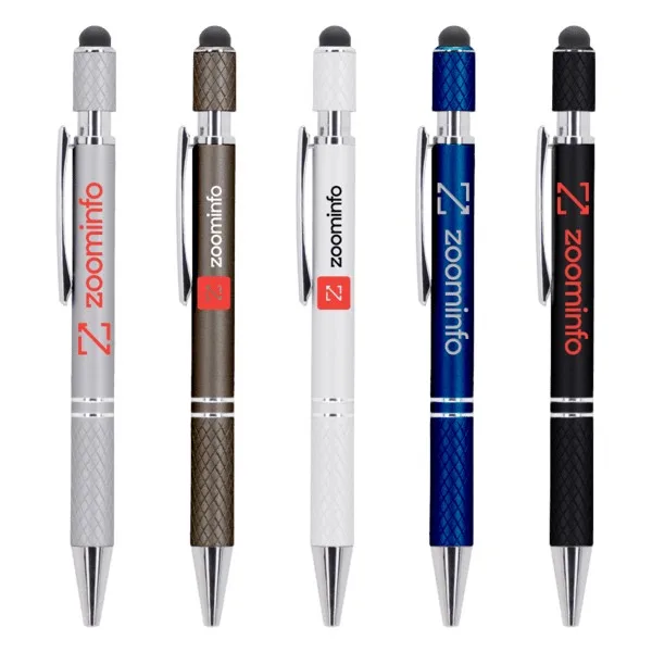 Spin-It Executive Metal Stylus Ballpoint Pen view 2