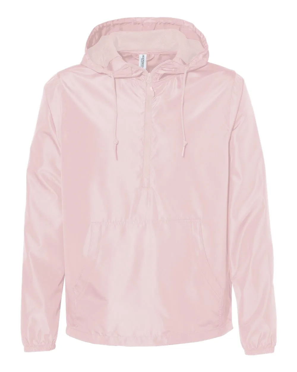 Independent Trading Co.® Unisex Lightweight Quarter-Zip Windbreaker Pullover Jacket view 5