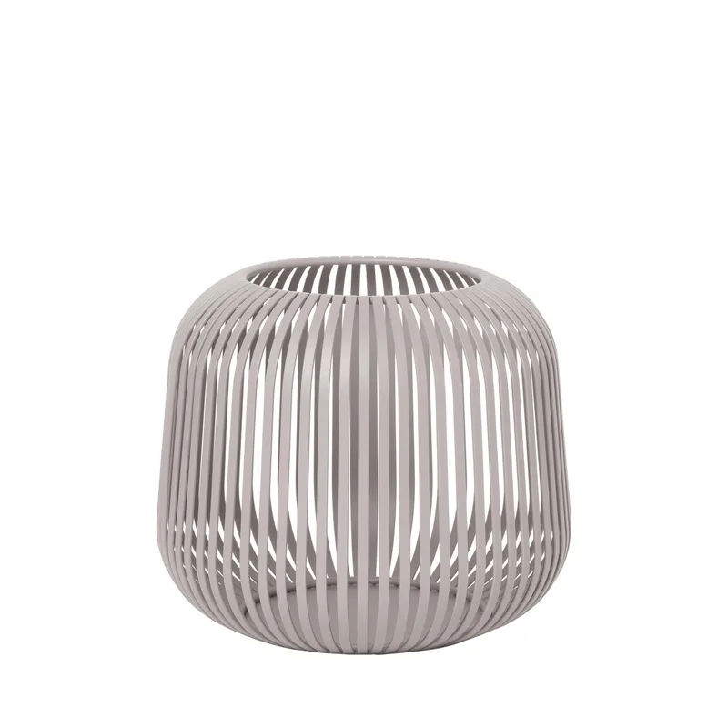 Blomus Lito Decorative Lantern Small - Mourning Dove Gray