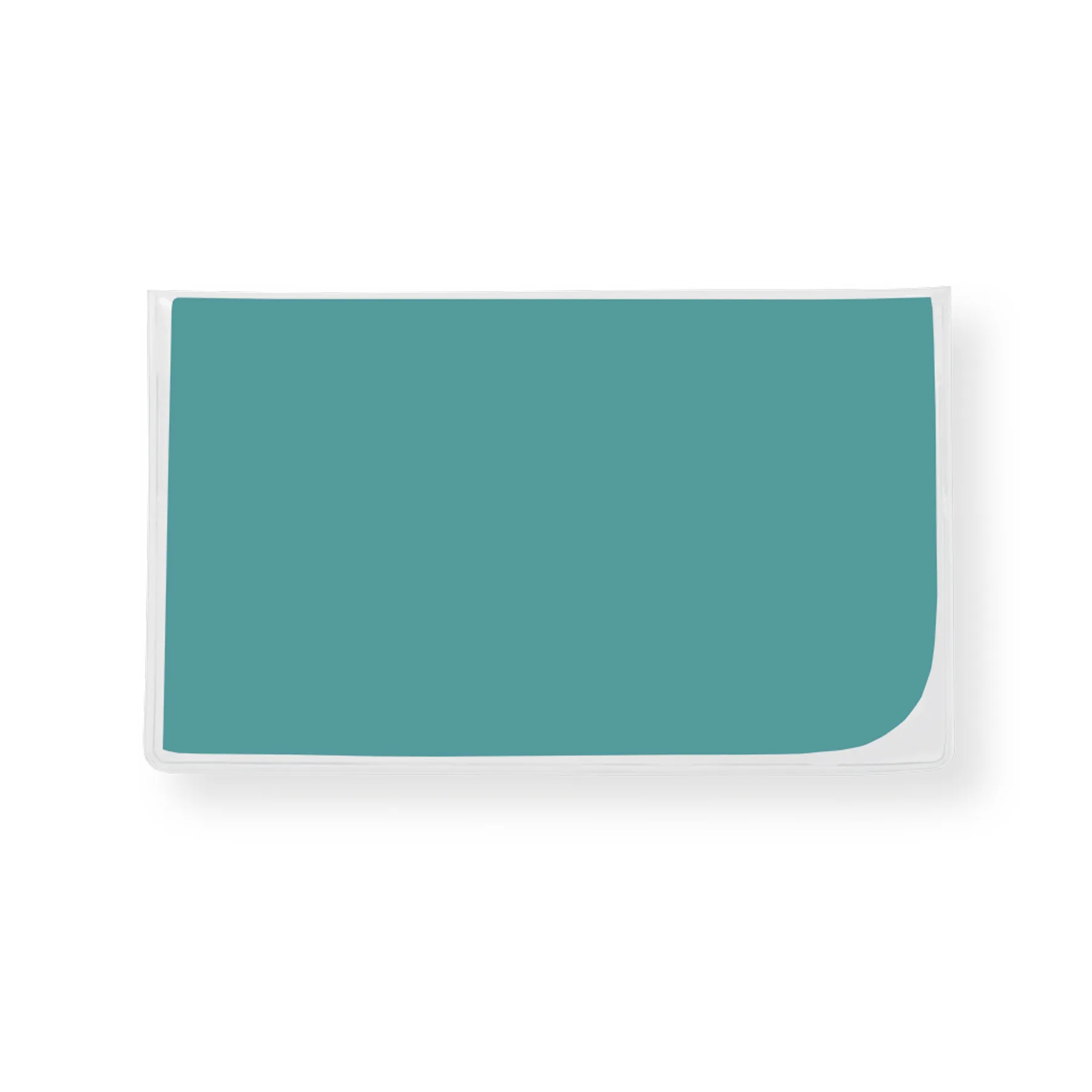 Premium 4" x 7" Debossed Microfiber Cloth, in Clear Vinyl Pouch view 2
