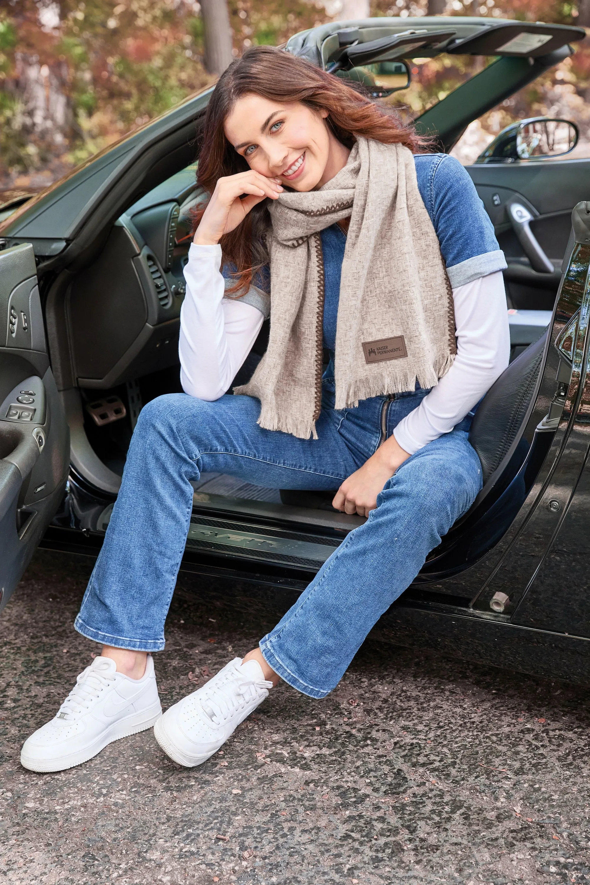 Cobblestone Mills Bradshaw Scarf view 2