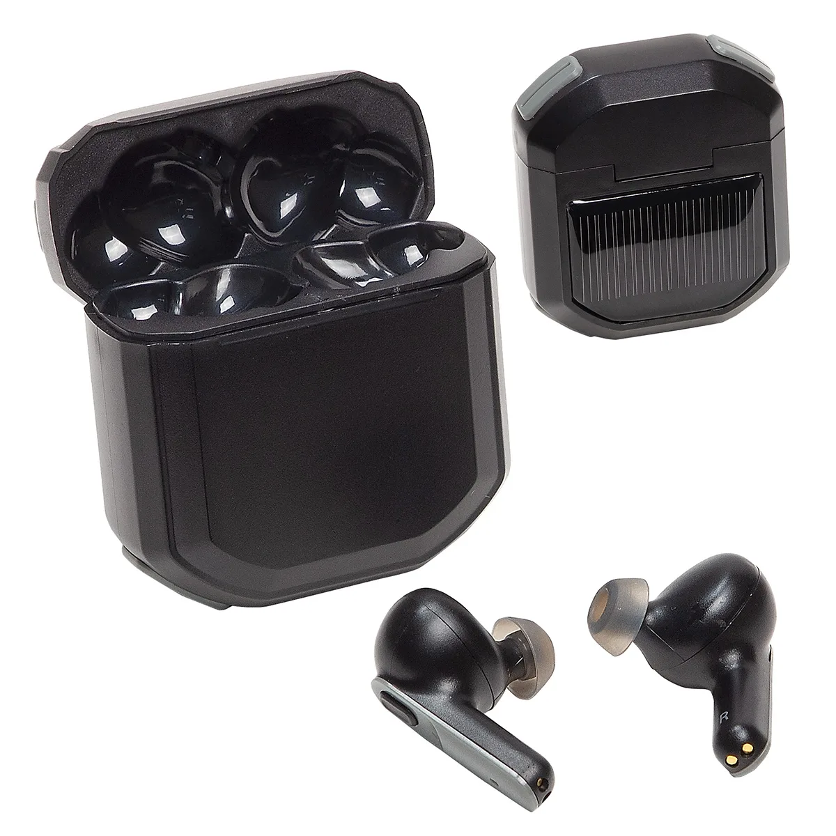 Allegro TWS Earbuds with Solar Powered Charging Case view 2
