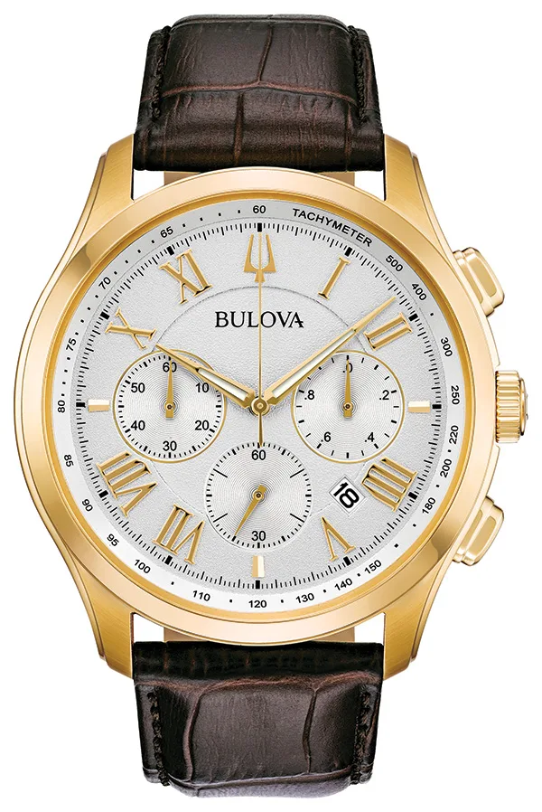 Bulova Watches Men's Wilton Strap Watch From The Classic Collection