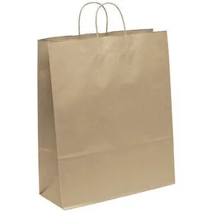 Eco Stephanie - Kraft-Brown Shopper - Chromatic (16" x 6" x 19") view 2