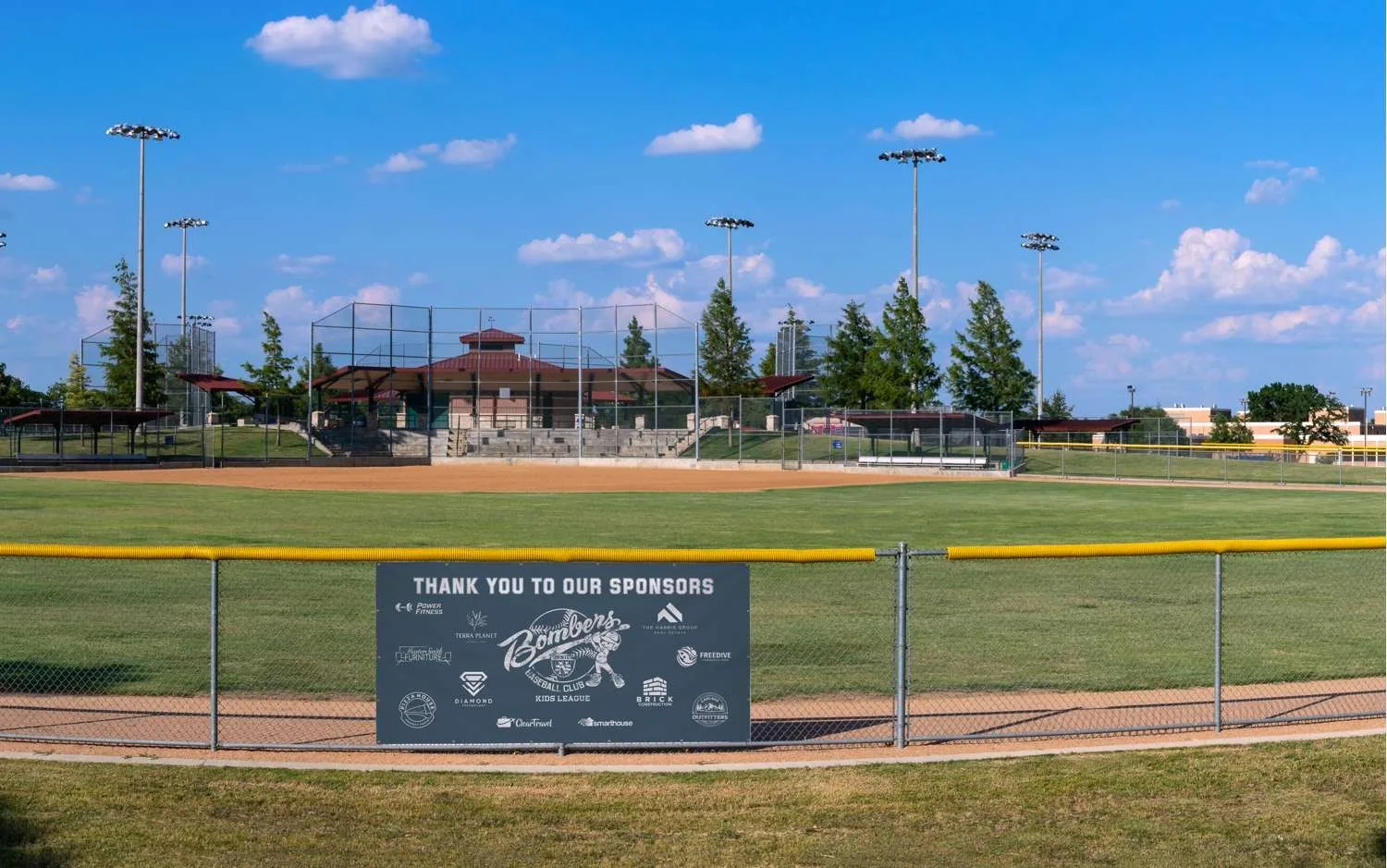 60" x 10' Mesh Fabric Fence Banner view 4