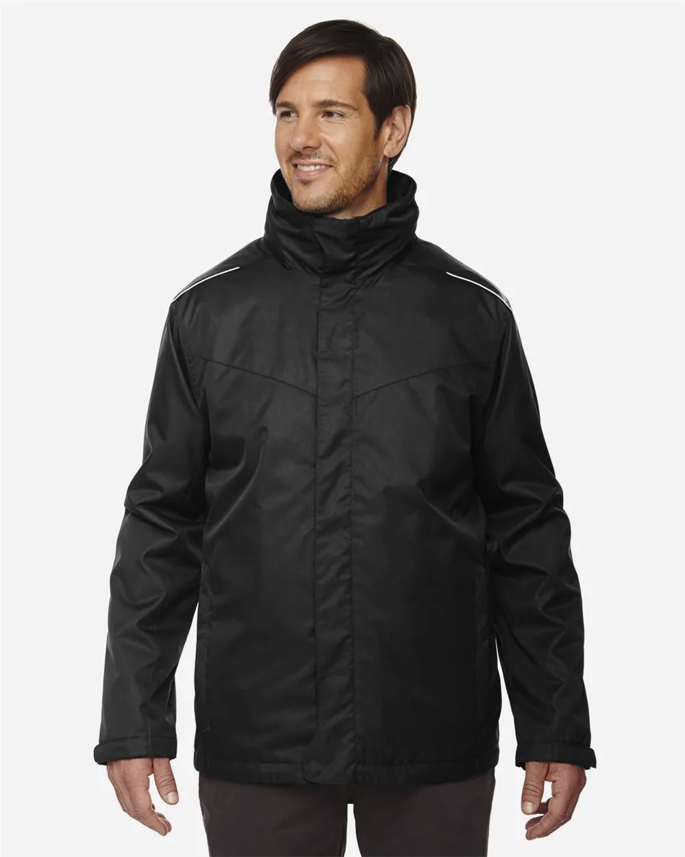 CORE365™ Men's Tall Region 3-in-1 Jacket w/Fleece Liner view 2