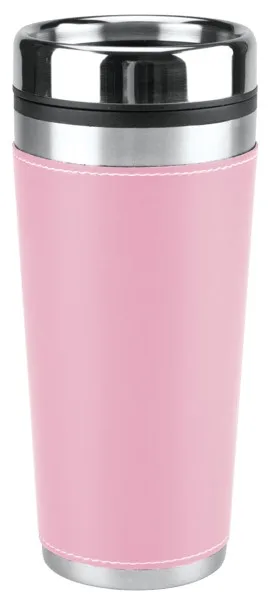 Leatherette Tumbler - 16 Oz. view 3