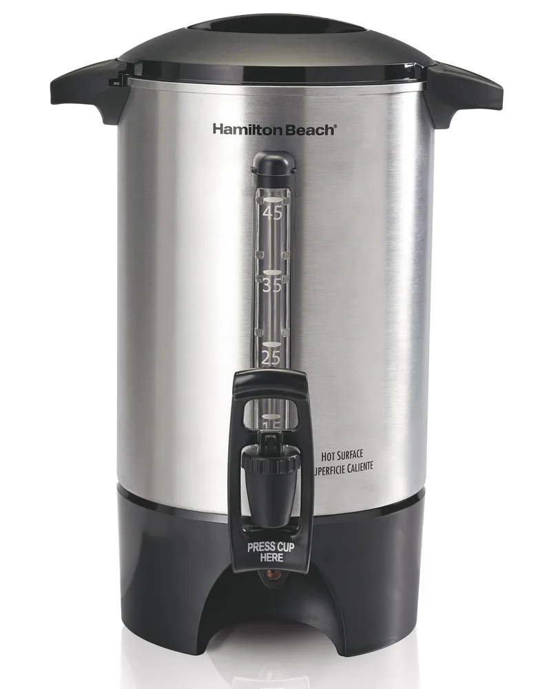 Hamilton Beach® 45-Cup Stainless Steel Urn