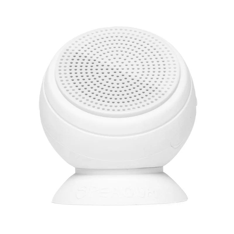 Speaqua The Barnacle Pro Waterproof Bluetooth Speaker w/8 Gb Internal Memory In Great White